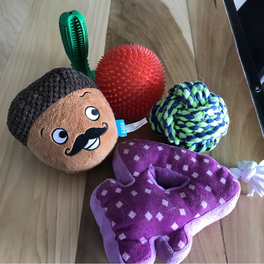 Pre-loved❤️dog toys (5!) for large dogs 🐕